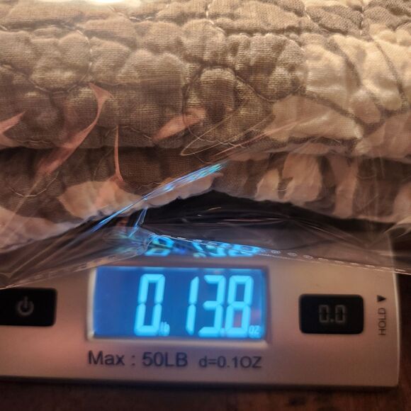 Home Classics Damask Floral Gray White Pillow Shams 20X26 In Wavy Striped Border - Picture 9 of 9